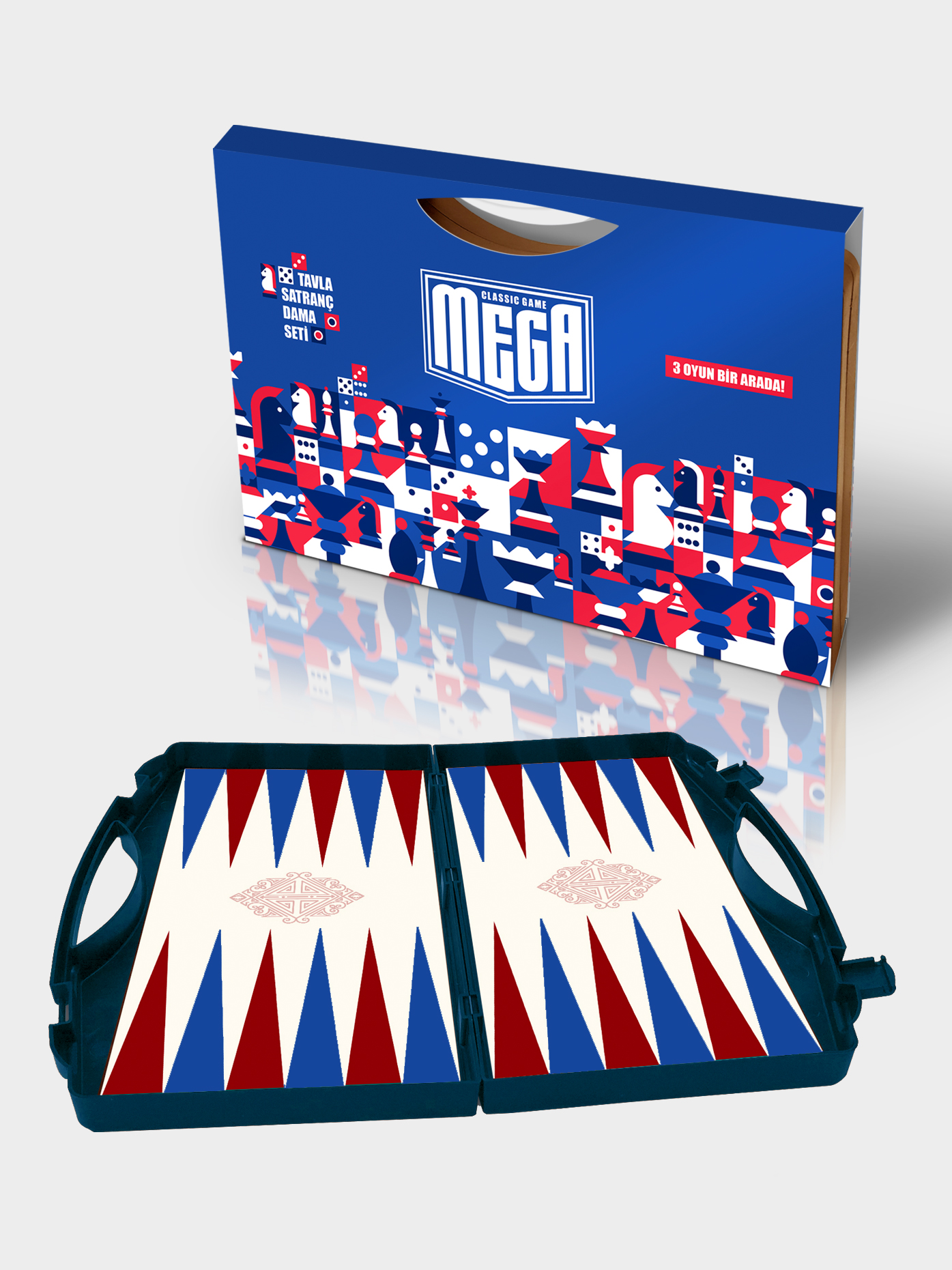 Mega Tavla Satranç Dama - Image 4